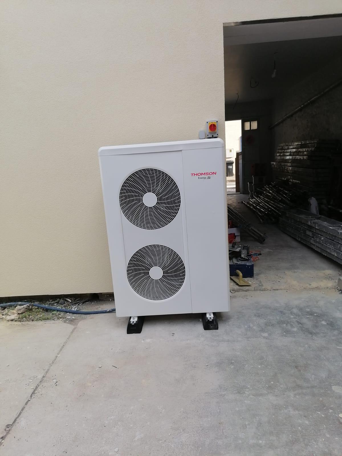Installation de pompe à chaleur